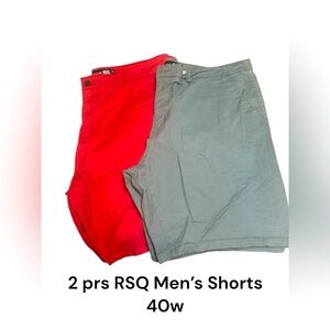 RSQ Men’s Shorts (2 pairs)